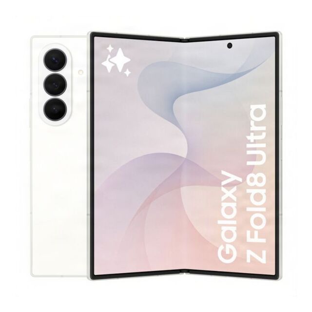 Samsung SM-F976BZWBEUB Z Fold8 Ultra F976 5G 12GB Ram 256GB - Cream