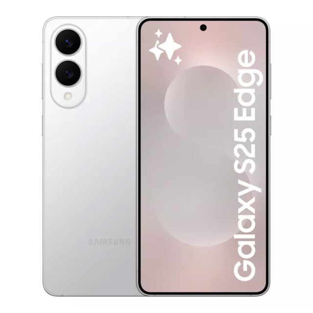 Samsung SM-S937BZSDEUB S25 Edge 5G S937/Ds Titanium Silver 12/256Gb