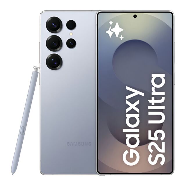 Samsung SM-S938BZBHEUB S25 Ultra 5G S938/Ds Titanium Silver Blue 12/1Tb