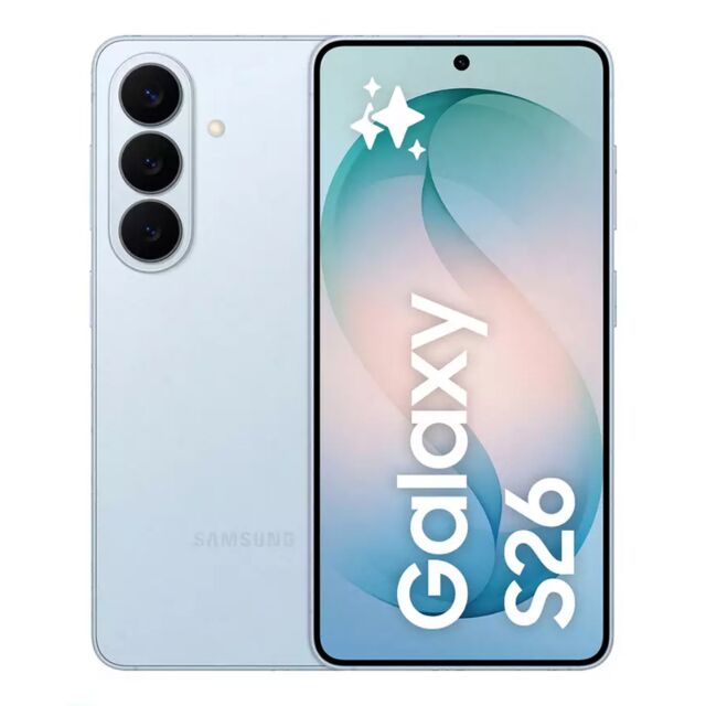 Samsung SM-S942BLBGEUE Galaxy S26 6.3inch 5G 12GB/256GB - Sky Blue