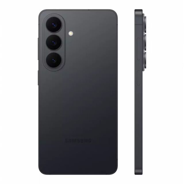 Samsung SM-S942BZKGEUE Galaxy S26 6.3inch 5G 12GB/256GB - Black