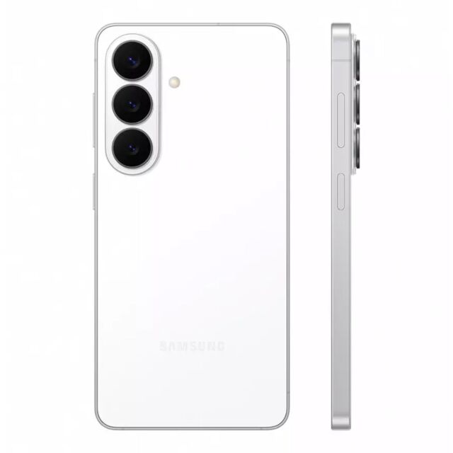 Samsung SM-S942BZWGEUE Galaxy S26 6.3inch 5G 12GB/256GB - White