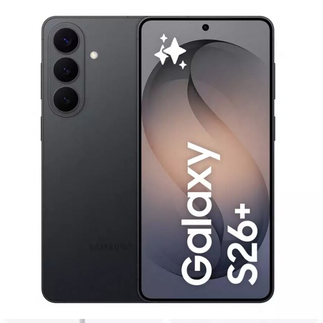 Samsung SM-S947BZKDEUE Galaxy S26+ 6.7inch 5G 12GB/256GB - Black