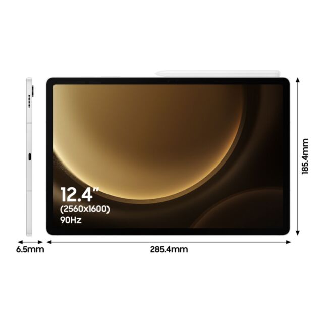 Samsung SM-X610NZSEEUB Tab S9 Fe+ X610 Wifi 12/256GB Silver