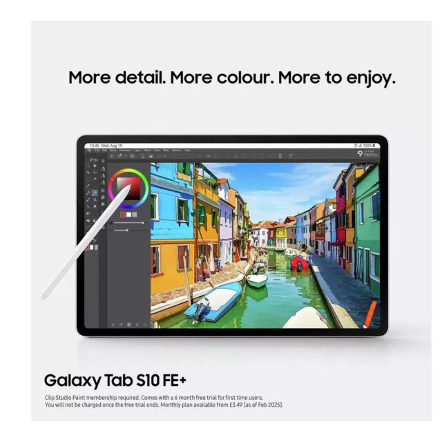 Samsung SM-X620NZSREUB Tab S10 Fe+ X620 Silver 8/128GB
