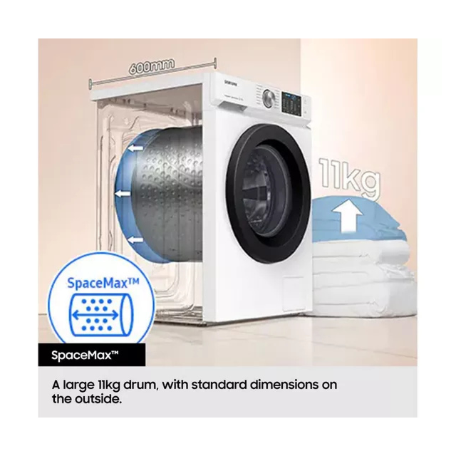 Samsung WW11DG6B25LEU1 11kg 1400 spin - White