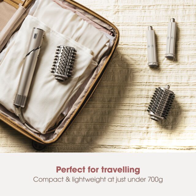 Shark HD440SLUK  Flexstyle 5 - in - 1 Air Styler & Hair Dryer with Storage Case