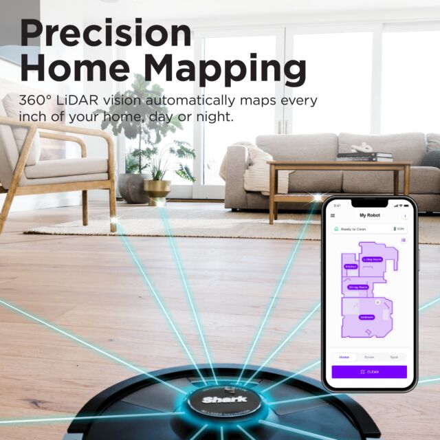 Shark RV2620WAUK Robot Vacuum Cleaner