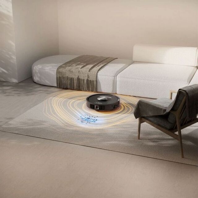 Shark RV2800YEUK PowerDetect NeverTouch 2-in-1 Self-Empty Robot Vacuum & Mop - Black