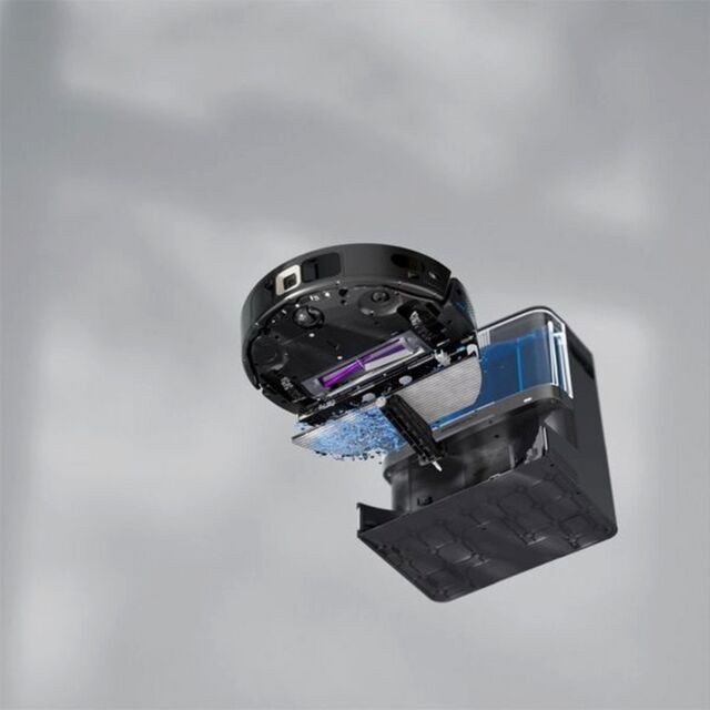 Shark RV2800YEUK PowerDetect NeverTouch 2-in-1 Self-Empty Robot Vacuum & Mop - Black