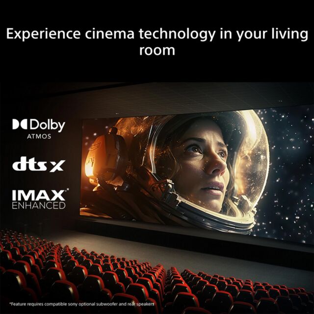 Sony HTA8.CEK BRAVIA Theatre Trio Three-Unit Theatre System, Dolby Atmos