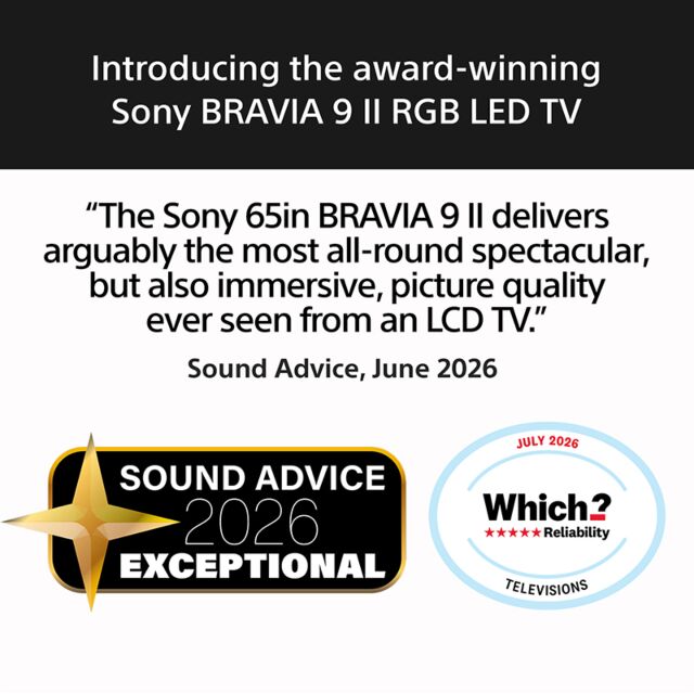 Sony K65XR95M2PB.UKA 65inch 4K RGB LED Google TV