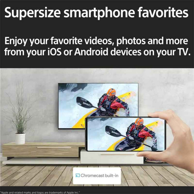 Sony KD32W800P1U 32inch HD Ready HDR LED TV with Google Assistant