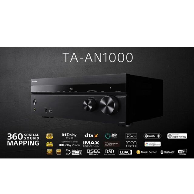 Sony TAAN1000_CEK AV Amplifier - Black