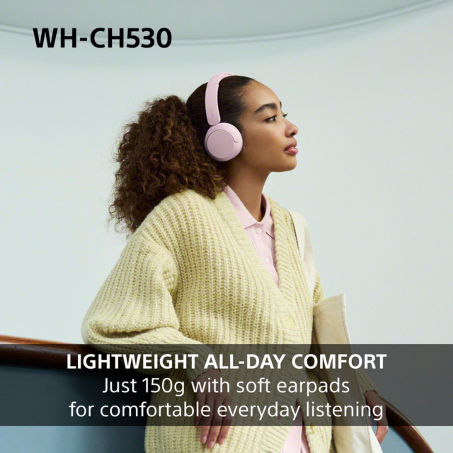 Sony WHCH530G.CE7 Wireless Over-Ear Headphones Mint Green