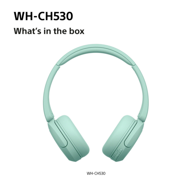 Sony WHCH530G.CE7 Wireless Over-Ear Headphones Mint Green