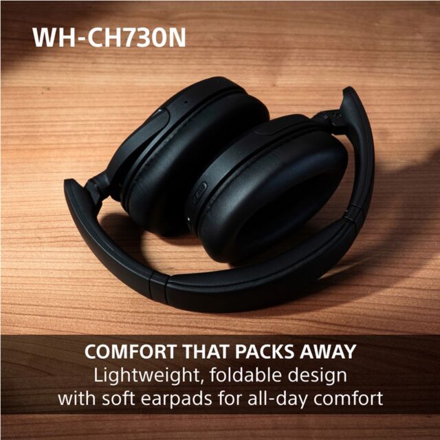Sony WHCH730NL.CE7 Wireless Noise Cancelling Over ear headphones - Blue