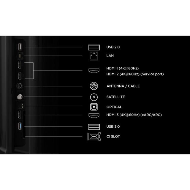 TCL 43P7L-UK 43inch 4K HDR QLED Direct LED Google TV