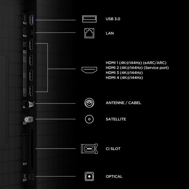 TCL 55C8L-UK 55inch 4K QD-Mini LED HDR Google TV