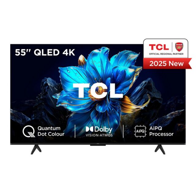 TCL 55P7K-UK 55inch 4K QLED Direct LED HDR Google TV
