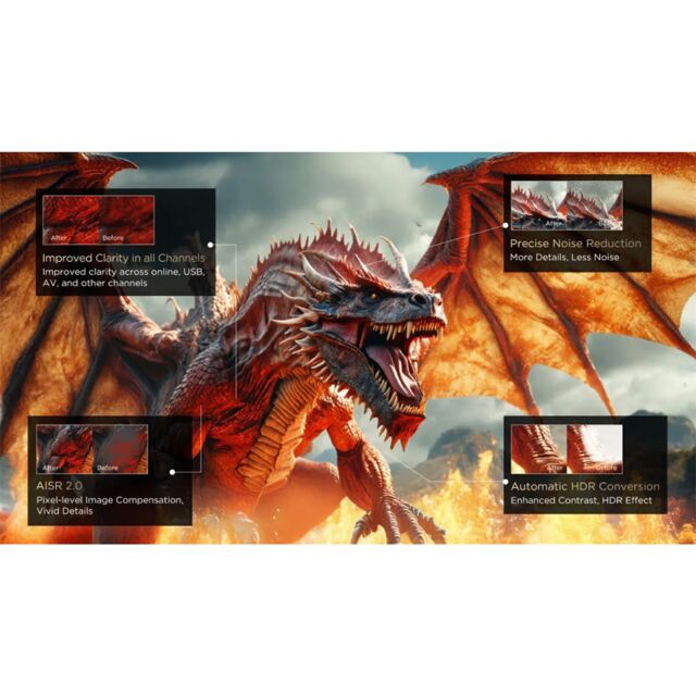 TCL 65C8K-UK 55inch 4K Ultra HD QD-Mini LED TV