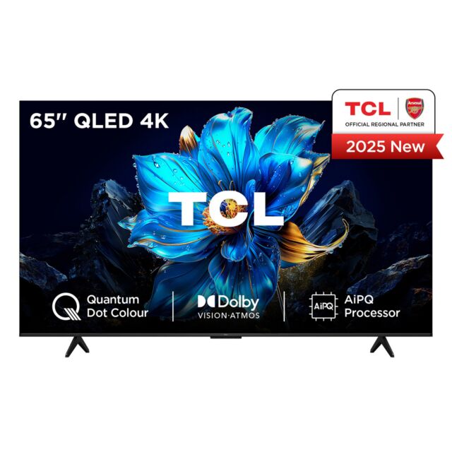 TCL 65P7K-UK 65inch 4K QLED Direct LED HDR Google TV