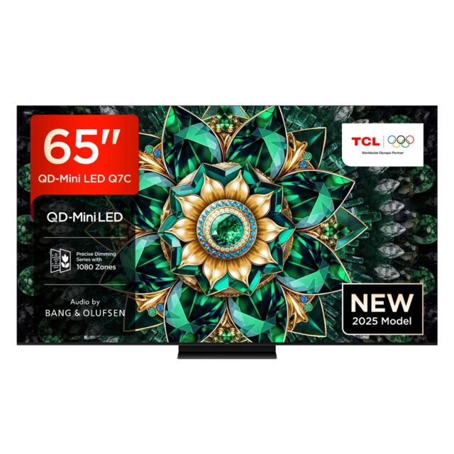 TCL 65Q7C-UK 65inch 4K QD-Mini LED UHD Smart Google TV