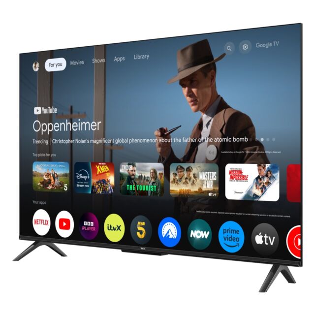 TCL 65V6C-UK 65inch 4K Direct LED HDR Google TV