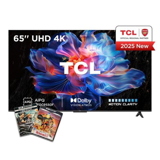 TCL 65V6C-UK 65inch 4K Direct LED HDR Google TV