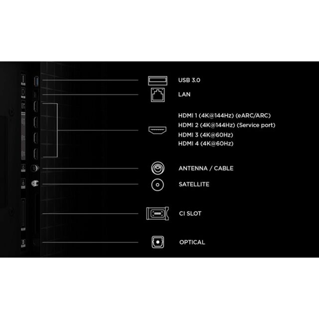 TCL 75A400U-UK 75inch Premium Wallpaper QD-Mini LED TV
