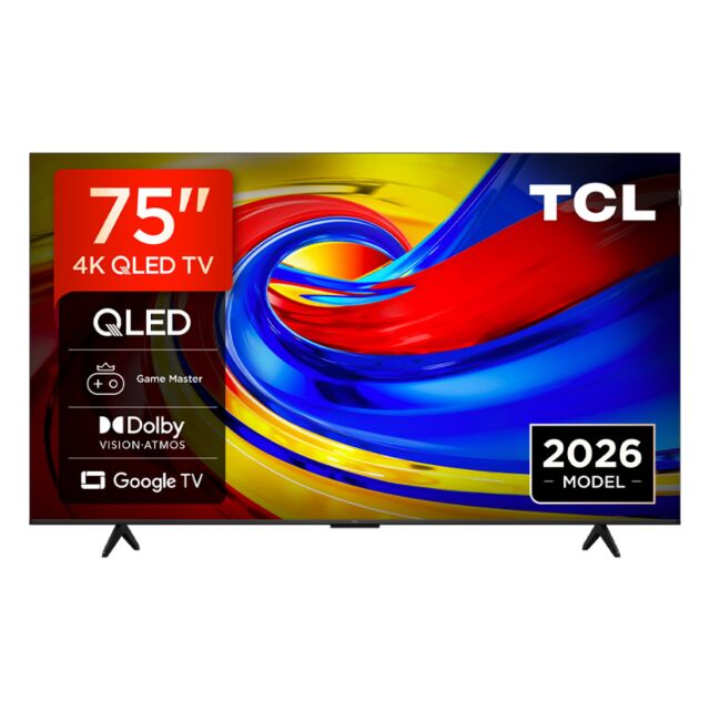 TCL 75P7L-UK 75inch 4K HDR QLED Direct LED Google TV