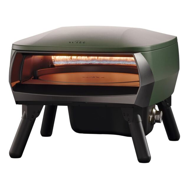 Witt 80650193 Piccolo Pizzaoven 13inch with turntable - Green