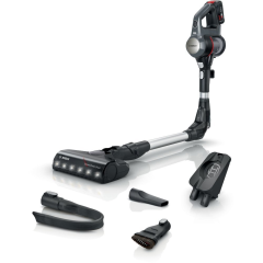 Bosch BCS71HYGGB Cordless Vacuum Cleaner 60 Minutes Run Time- White/Aqua