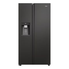 Haier HSW79F18DIPT Series 7 American Fridge Freezer - Slate Black