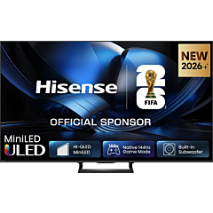 Hisense 55U7STUK 55" MiniLED 144Hz 4K AI TV Charcoal