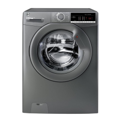 Hoover H3W58TGGE D Rated 8kg 1500 Spin Washing Machine in Graphite