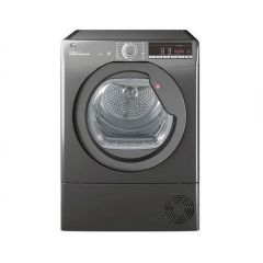 Hoover HLEC8TRGR 8Kg Condenser Tumble Dryer, Graphite