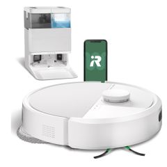 iRobot ROOMBA PLUS 405W Combo Robot + Auto Wash Dock - White