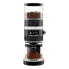 KitchenAid 5KCG8433BBM Artisan Coffee Grinder, Matte Black