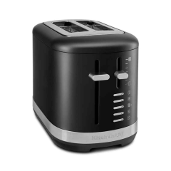 KitchenAid 5KMT2109BBM Manual Control 2 Slot Toaster, Matte Black