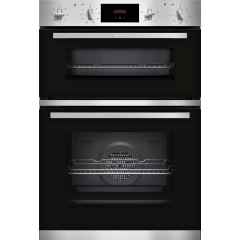 NEFF U1GCC0AN0B 60cm Double built-in oven with CircoTherm in Stainless