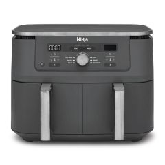 Ninja DZ400UK 9.5 litre MAX 6-in-1 Dual Zone Air Fryer - Gun Metal Grey