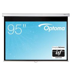 Optoma DS-1095PMG+ 95" Diagonal 16:10 Pull Down Projector Screen