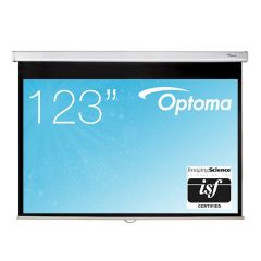 Optoma DS-1123PMG+ 123" Diagonal 16:10 Pull Down Projector Screen