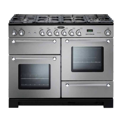 Rangemaster KCH110NGFSS/C (116710) KITCHENER 110cm Gas Range Cooker, S Steel/Chrome