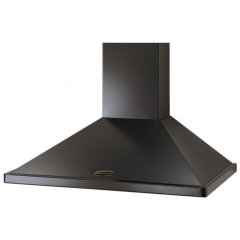 Rangemaster LEIHDC110BB 110cm Chimney Hood Without Rail Finished in Black