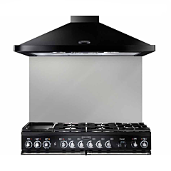 Rangemaster LEISP100SS/ 100cm Stainless Steel Splashback
