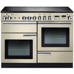 Rangemaster PROP110ECCR/C PROFESSIONAL PLUS 110cm Ceramic Range Cooker, Cream