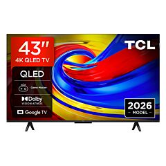 TCL 43P7L-UK 43" 4K HDR QLED Direct LED Google TV