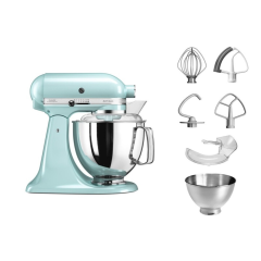 KitchenAid 5KSM175PSBIC 175 ARTISAN 4.8L Tilt-head Stand Mixer, Ice Blue